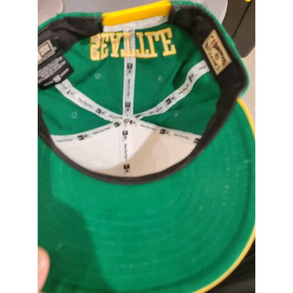 New Era Seattle Supersonics Hat Snapback one size white/green - Picture 3 of 8